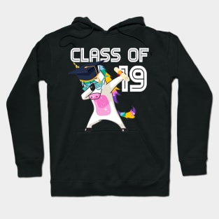 Class of 2019 T-Shirt Graduation Dabbing Unicorn Hoodie